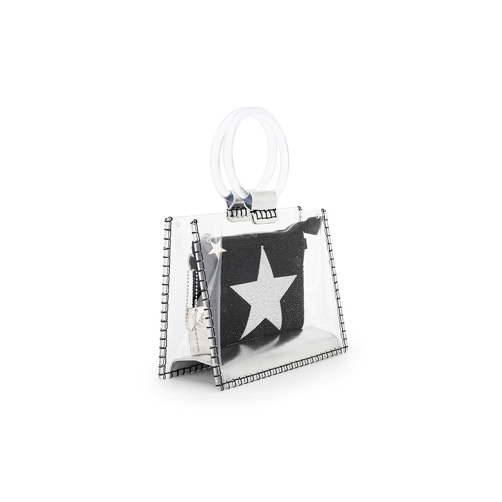 MINI MOLLY - BLACK RHINESTONE MULTI