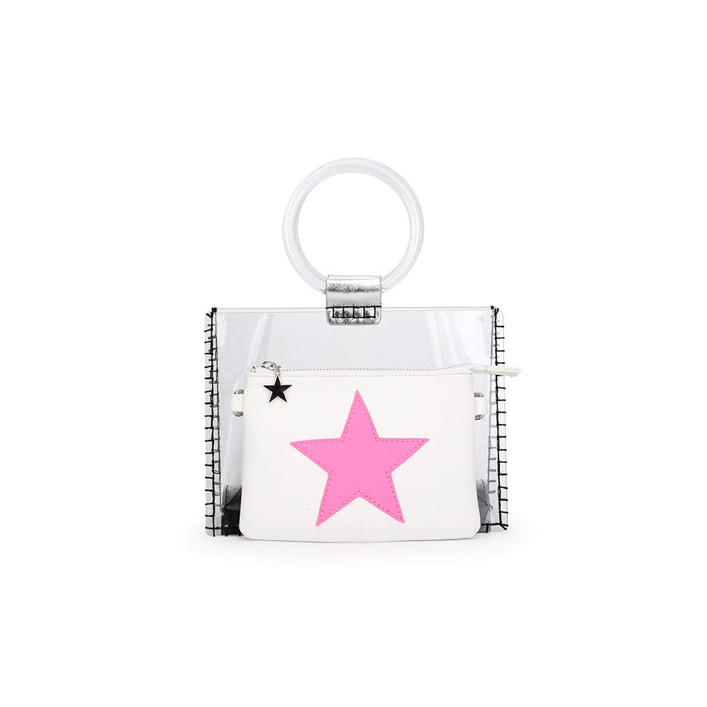 MINI MOLLY - WHITE PINK