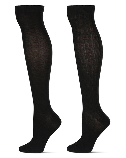 2 Pairs Women's Houndstone Cashmere Knee High Socks