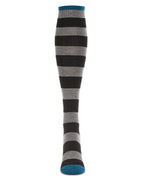 Women's Soft Shaded Stripes Cashmere Blend Knee High Socks