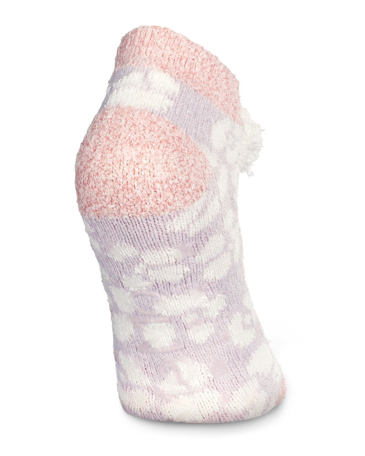 Women's Leopard Buttersoft Plush Lined Low Cut Socks