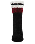 Women's Varsity Chenille Plush-Lined Slipper Socks