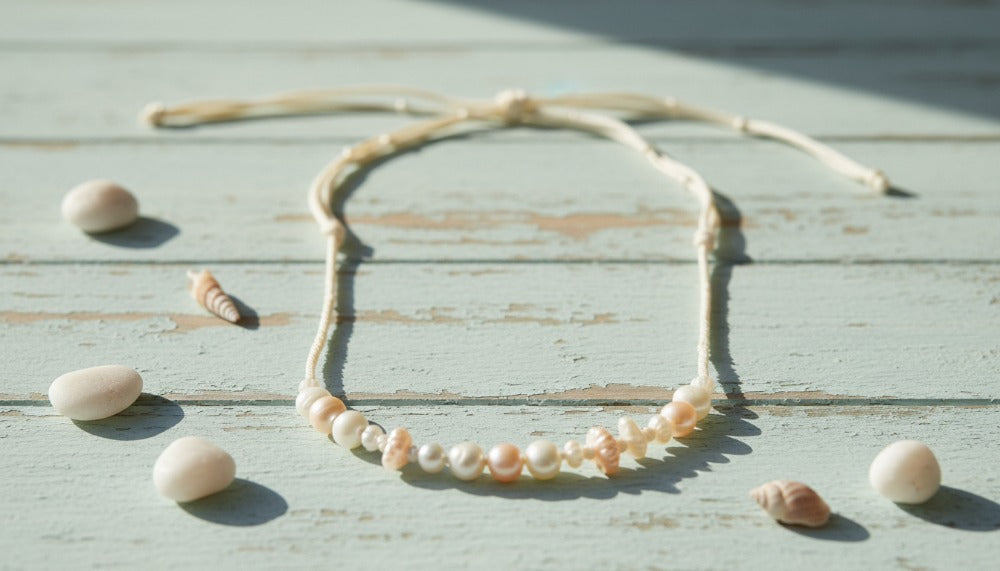Coastal Pearl Necklace