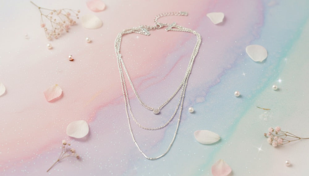 Silver Layered Necklace