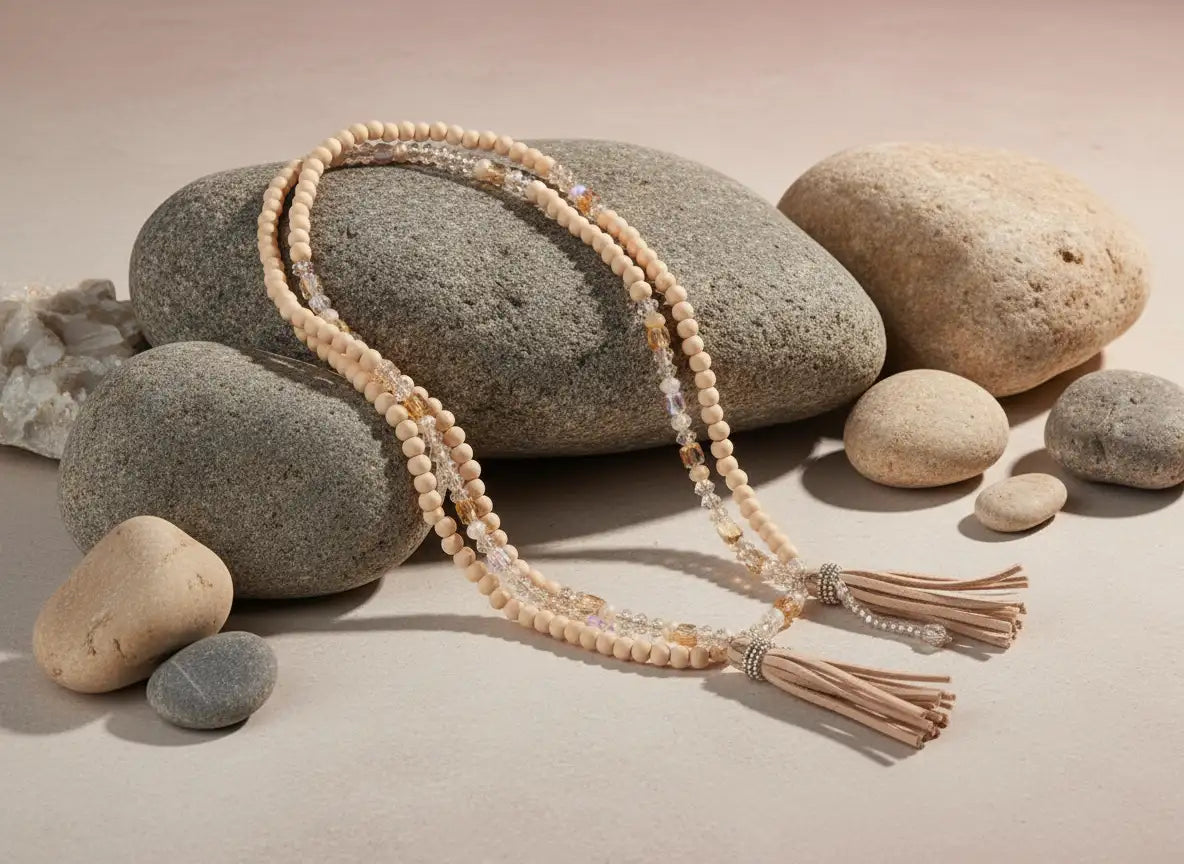 Crystal Glow Boho Necklace