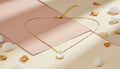 Gold Plated Moonlit Necklace