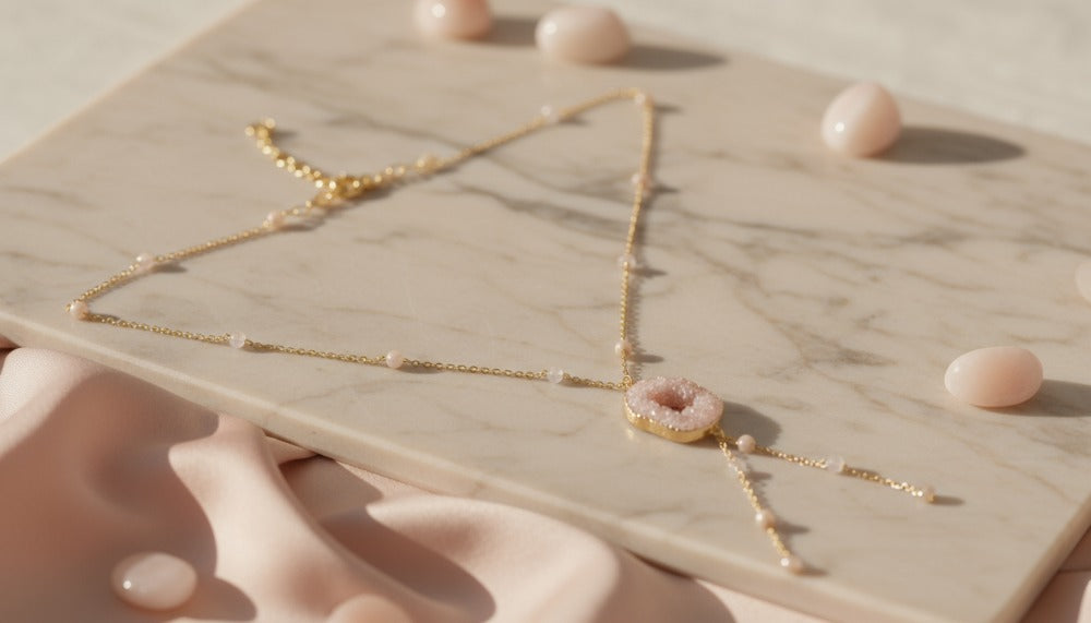 Rose Quartz Dream Necklace