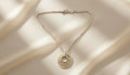 Dual-Tone Rings Necklace