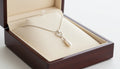 Pearl Teardrop Loop Necklace