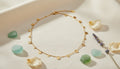 Rose Gold Charm Necklace