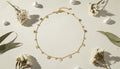 Gold harm Necklace