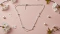 Double Strand Pearl Necklace