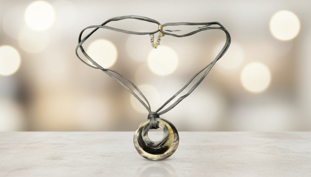 Mystic Loop Pendant Necklace