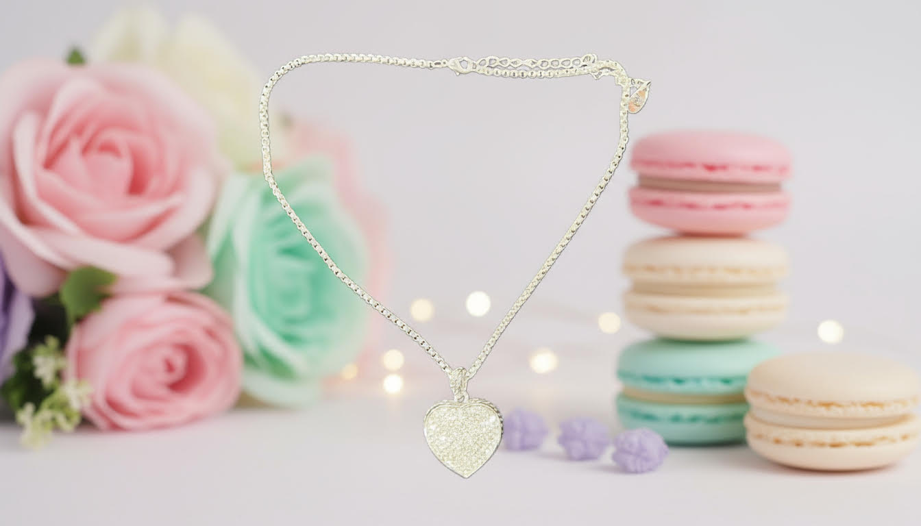 Sweet Heart Charm Necklace