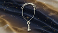 Silver Looped Tassel Necklace