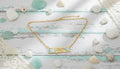 Gold Arrow Path Necklace