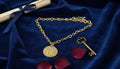 Crest Medallion Chain Necklace