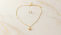 Gold Dreamscape Star Set Necklace