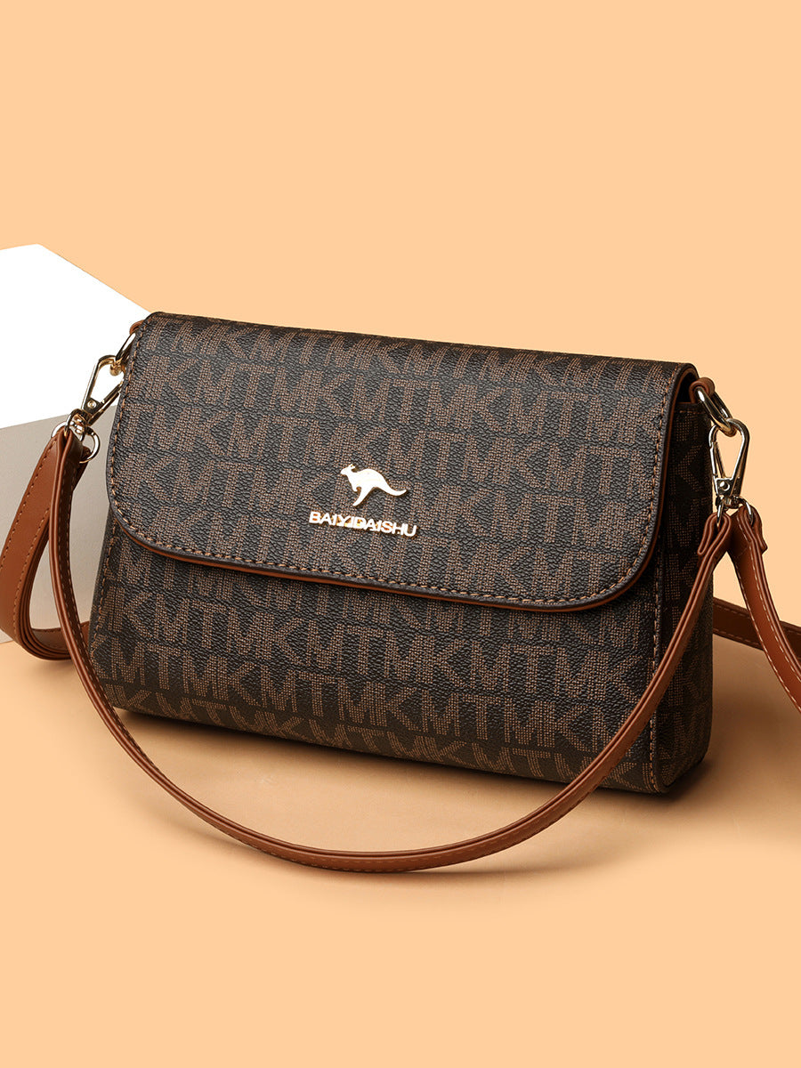 Soft Material Versatile Women's Crossbody Shoulder Bag