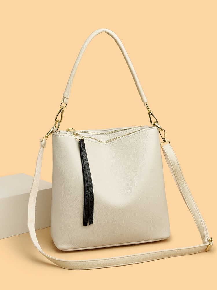 Genuine Leather Women's Shoulder Crossbody Handbag