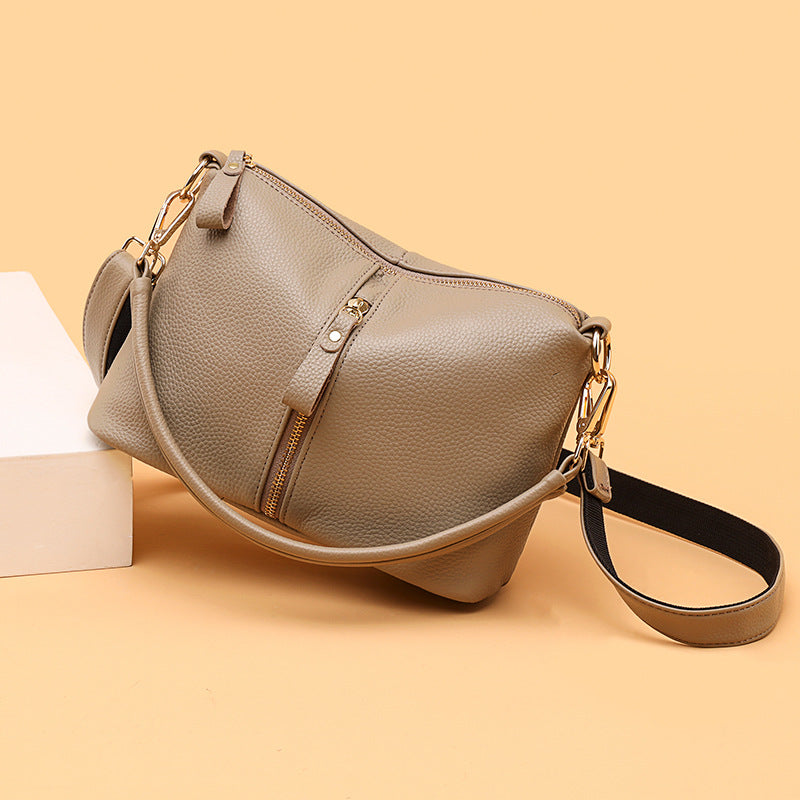Genuine Leather Fashion Crossbody Bag
