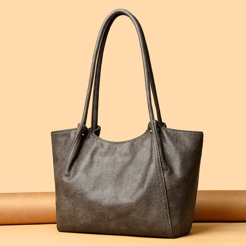 Soft Material Large Capacity Shoulder Tote Bag