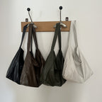 Soft Faux Leather Large Capacity Shoulder Tote