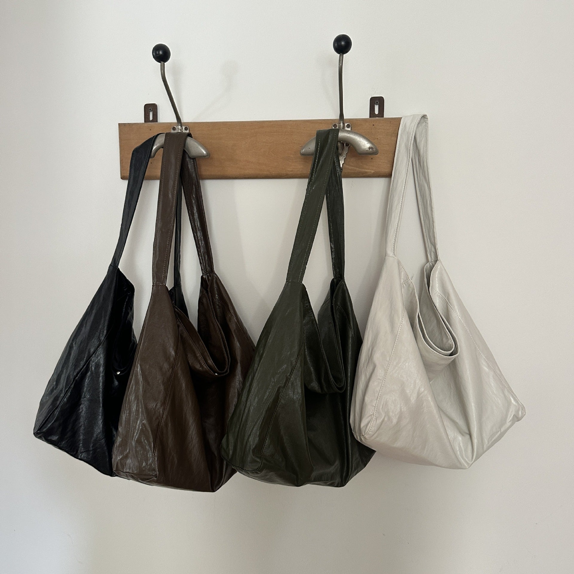 Soft Faux Leather Large Capacity Shoulder Tote