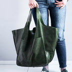Soft Material Large Capacity Women's Shoulder Tote