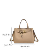 Women's Soft Leather Commuter Handbag