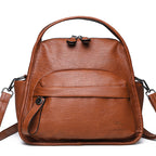 Soft Vegan Leather Shoulder Crossbody Handbag
