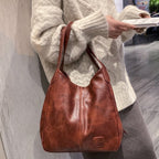 Soft Leather Women's Shoulder Crossbody Handbag