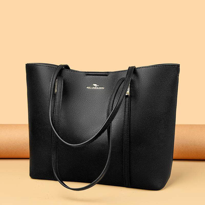 Women's Genuine Leather Shoulder Tote Bag