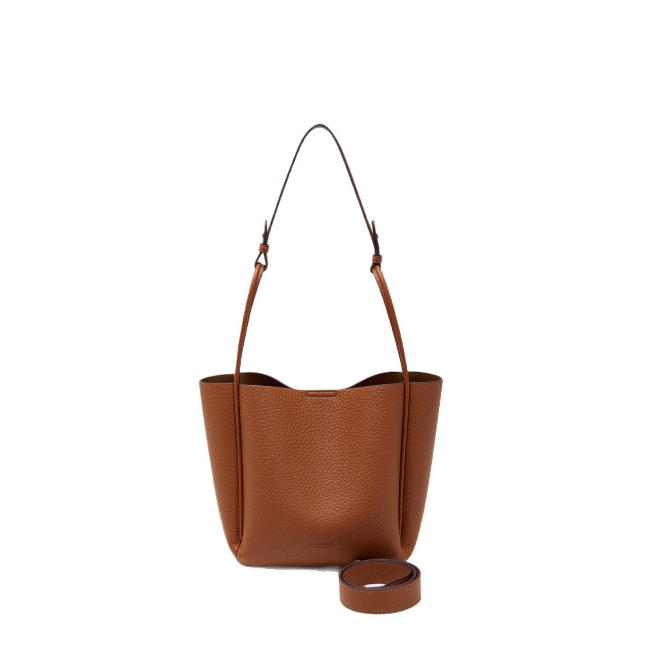 Women's Soft Leather Bucket Shoulder Bag