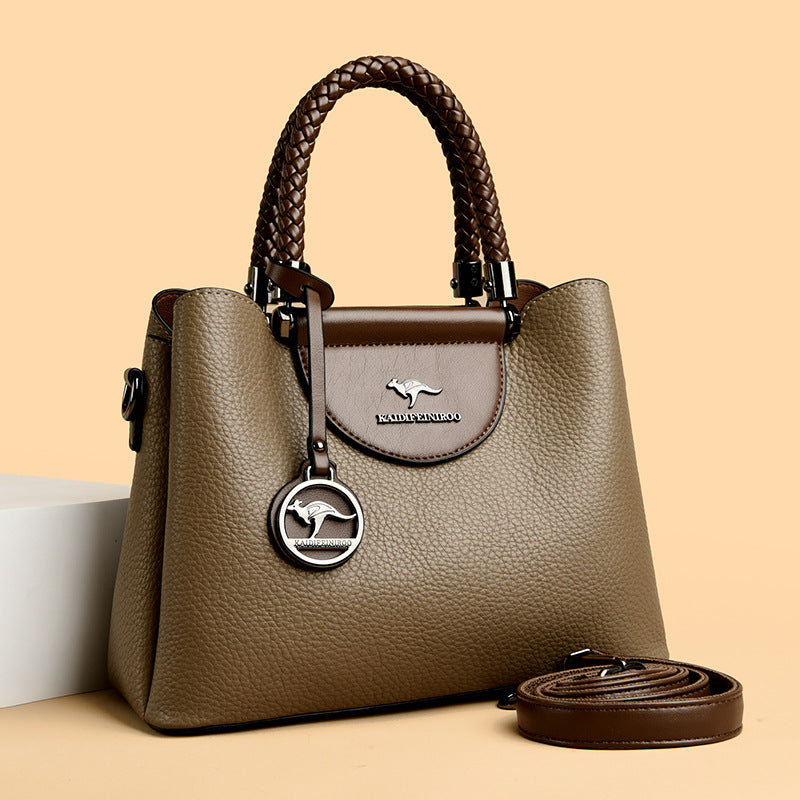 Women's Fashion Shoulder Crossbody Tote Handbag