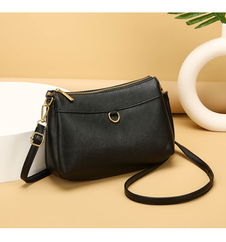 Fashion Soft Leather Shoulder Crossbody Bag