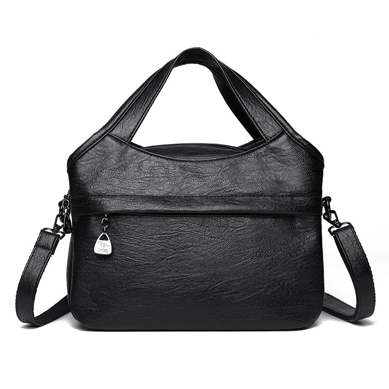 Soft Leather-like Women's Shoulder Crossbody Bag