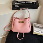 Soft Leather Bucket Bag Set Tote Shoulder