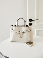 Soft Leather Women's Commuter Tote Bag