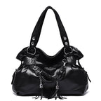 Fashion Soft Faux Leather Large Capacity Handbag