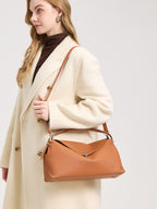 Premium Cowhide Pillow Handbag Shoulder Bag
