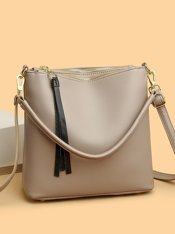 Genuine Leather Women's Shoulder Crossbody Handbag