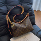 Fashion Printed Soft Leather Shoulder Tote Bag