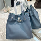 Premium Leather Tote Handbag Shoulder Crossbody