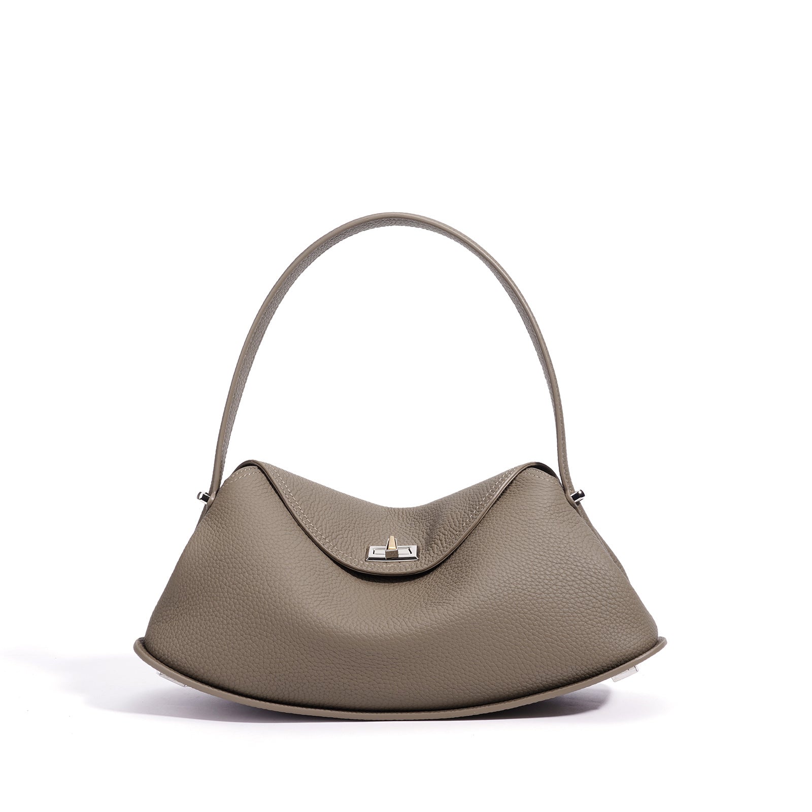 Premium Leather Shoulder Handbag Versatile Fashion