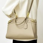 Premium Top-Grain Leather Women's Handbag Tote