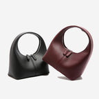 Pink Crescent Shoulder Bag Handbag
