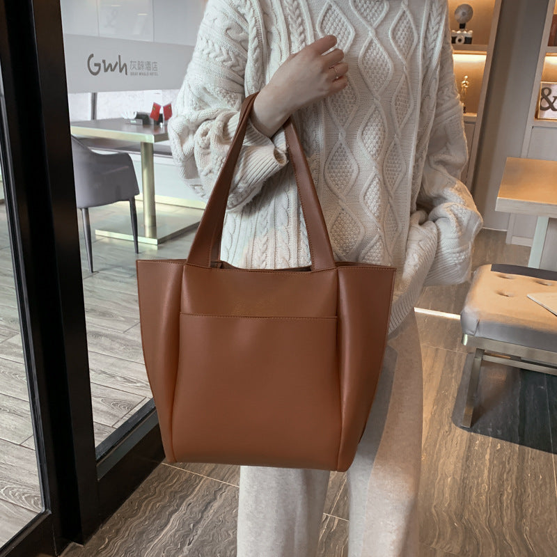 Women's Stylish Soft Tote Shoulder Bag