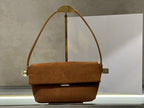 Zebra Print Calfskin Shoulder Bag Women