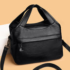 Soft Leather-like Women's Shoulder Crossbody Bag
